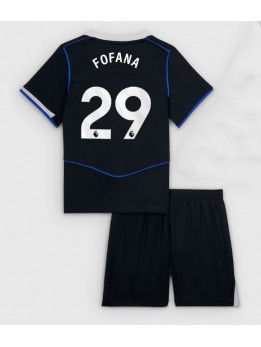 Billige Chelsea Wesley Fofana #29 Tredjedraktsett Barn 2025-26 Kortermet (+ Korte bukser)